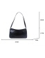 Fashion Black Soft Leather Shoulder Bag