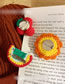 Fashion Candy Wool Candy Contrast Brooch