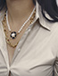 Fashion Waist Chain Gold 0575 Pearl Flower Waist Chain