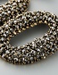 Fashion Silver Oval Earrings With Diamonds And Diamonds Earrings