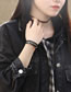 Fashion Gray Alloy T Buckle Two Turns Bracelet