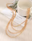 Fashion Golden Multi-layer Chain Necklace