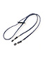 Fashion Blue Woven Twist Chain Glasses Chain