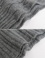 Fashion Grey Reversible Cashmere Scarf