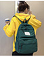 Fashion Khaki Three-piece Waterproof Backpack