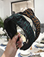 Fashion Green Letter Mesh Gauze With Wide-edged Headband