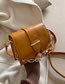 Fashion Red Wine Chain Belt Buckle Crossbody Bag