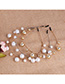 Fashion Big Pearl Gold White Small Pearl Hair Band