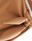 Fashion Brown High-waist Lace-up Wrap Skirt
