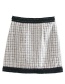 Fashion White Lace Wool A-line Skirt