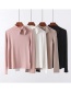 Fashion Pink Small Stand-up Bow T-shirt