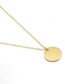 Fashion Golden Beaded Multilayer Stainless Steel Necklace