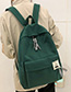 Fashion Green Portrait Stitching Backpack