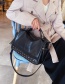 Fashion Black Studded Shoulder Bag