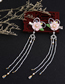 Fashion Photo Color Flower Fringed Pearl Rabbit Ears Child Hair Clip