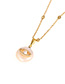 Fashion Golden Shaped Pearl Star Moon Bead Necklace
