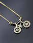 Fashion Gold-plated Diamond Necklace
