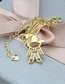 Fashion Gold-plated Hat Boy Necklace With Diamonds