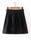 Fashion Black Black Forged Skirt