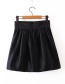 Fashion Black Black Forged Skirt