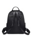Fashion Black Oxford Cloth Stitched Backpack