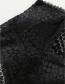 Fashion Black Lace Wrap Chest Strap