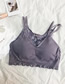 Fashion Taro Purple Lace Stitching Beauty Back Underwear