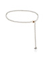 Fashion Golden Tassel Pearl Waist Chain