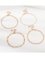 Fashion Golden Metal Chain Bracelet Set