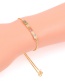 Fashion Golden Diamond Adjustable Bracelet