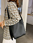 Fashion Black Covered Bucket Single Shoulder Diagonal Mother And Daughter Bag