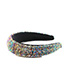 Fashion Bright Beads Crystal Bright Bead Sponge Headband