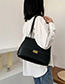 Fashion Khaki Flap Lock Diagonal Shoulder Bag
