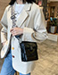 Fashion Coffee Chain Stitched Studded Crossbody Bag