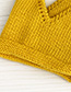Fashion Yellow Crown Knit Hat Children