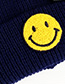 Fashion Navy Smile Knitted Hats For Children