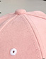 Fashion Orange Pink Canvas Adult Peaked Cap