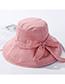 Fashion Pink Dual-sided Bow Tie Wearing Hat