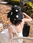 Fashion Yellow Polka Dot Wear Double-sided Collapsible Hat