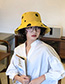 Fashion Khaki Polka Dot Wear Double-sided Collapsible Hat