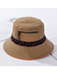 Fashion Khaki Dai Gezi Hat-sided Zipper