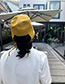Fashion Yellow Strap Cotton Cloth Cap