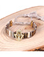 Fashion Khaki Tassel Micro-studded Palm Bracelet