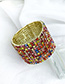Fashion Color Alloy Diamond Bracelet
