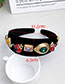 Fashion Insect Alloy Diamond Drop Insect Flannel Headband