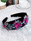 Fashion Color Alloy Diamond Drop Insect Flannel Headband