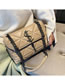 Fashion Khaki Tassel Diamond Chain Cross-body Shoulder Bag