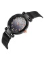 Fashion Black Gradient Digital Luminous Iron Stone Star Watch