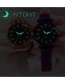 Fashion Black Watch Starry Luminous Magnetite Milan Quartz Watch
