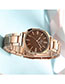 Fashion Black Quartz Watch With Alloy And Diamond Strap